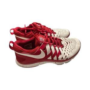 NIKE FREE TRAINER 5.0 Men's US Size 13 Red Black Running Sneaker 579809-601